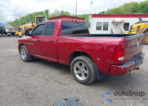 2012 Ram 1500 Sport из США, поврежденный, VIN 1C6RD7HT7CS110031